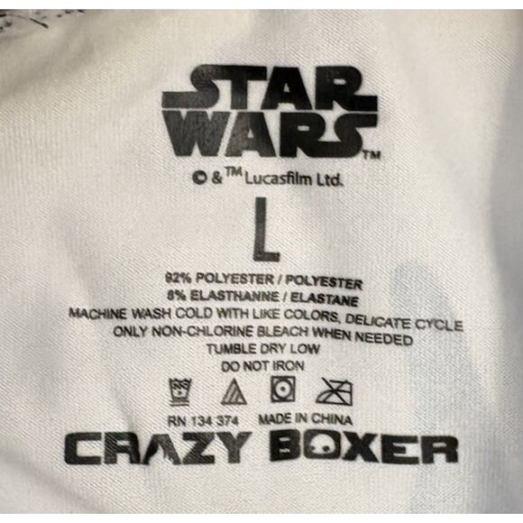 Crazy Boxers Men’s Star Wars The Mandarin Boxer Briefs Size Large - Picture 5 of 7